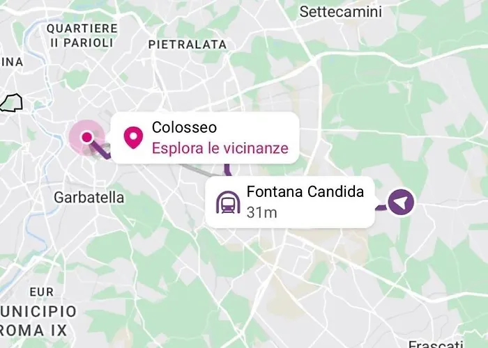 Casa Host , Fontana Candida Metro C, Vicino Tor Vergata * Rom